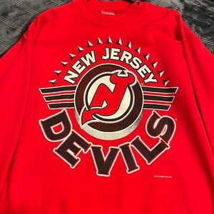 Vintage New Jersey devils sweater